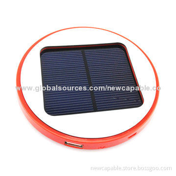 2,600mAh Mini Microsoft's Windows Solar Power Bank with Li-polymer Battery